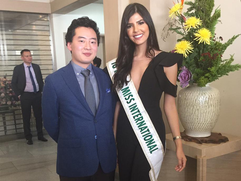 Cuarta Finalista Miss Internacional® Anabella Castro invitada de honor al natalicio del Emperador del Japón